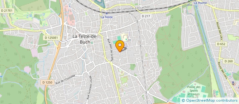 localisation de l'entreprise MONSIEUR MATHIAS TUJAGUE à LA TESTE-DE-BUCH