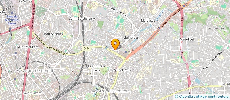 localisation de l'entreprise MONSIEUR MATHIAS VICENTE à MARSEILLE