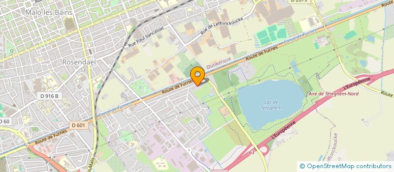 localisation de l'entreprise MONSIEUR MATHIAS VIDAL  TETEGHEM-COUDEKERQUE-VILLAGE