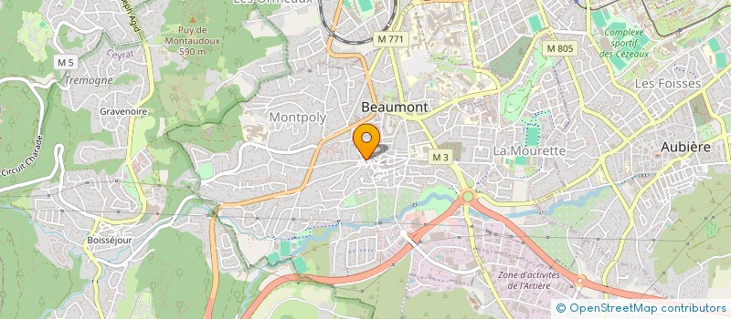 localisation de l'entreprise MONSIEUR MATHIAS VIGARIO à BEAUMONT