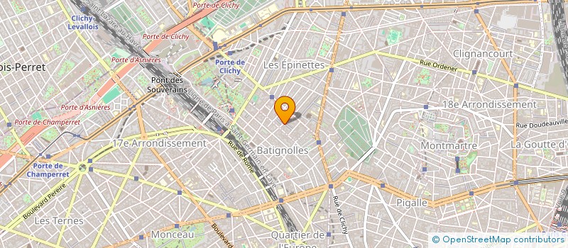 localisation de l'entreprise MONSIEUR MATHIAS VIGNON  PARIS