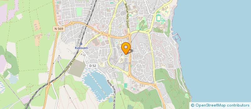 localisation de l'entreprise MONSIEUR MATHIAS VILLARET  ISTRES