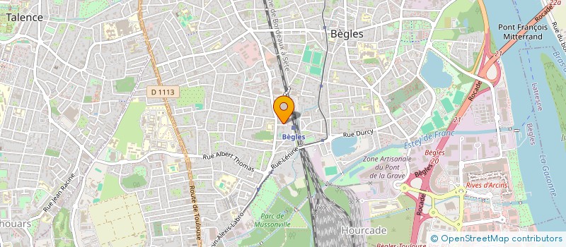 localisation de l'entreprise MONSIEUR MATHIAS VRECH à BEGLES