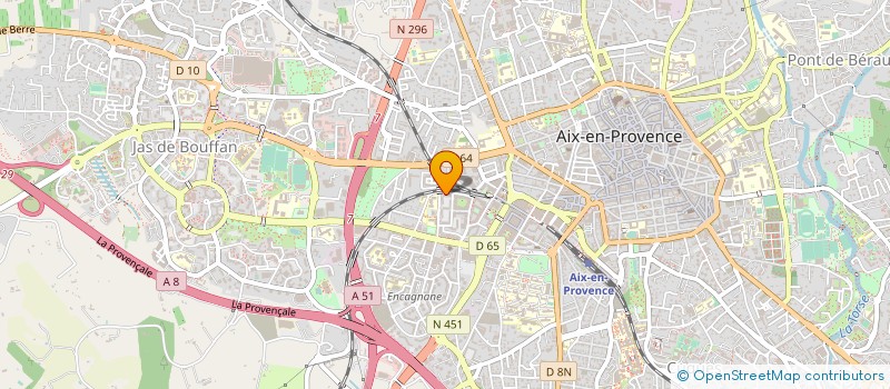 localisation de l'entreprise MONSIEUR MATHIEU ABALAIN à AIX-EN-PROVENCE