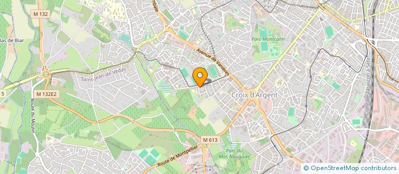 localisation de l'entreprise MONSIEUR MATHIEU ACHARD à MONTPELLIER