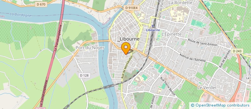 localisation de l'entreprise MONSIEUR MATHIEU ACHENZA à LIBOURNE