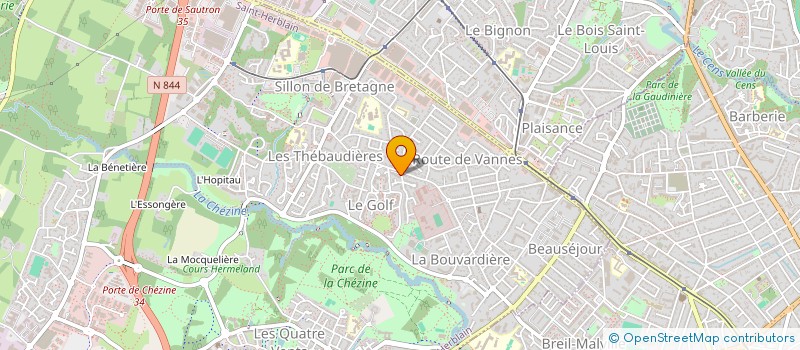 localisation de l'entreprise MONSIEUR MATHIEU ACKERS  SAINT-HERBLAIN