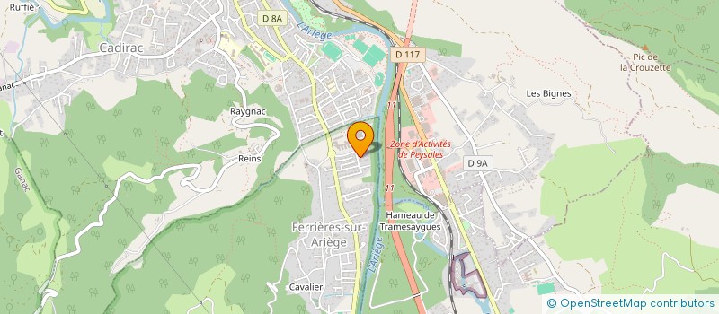 localisation de l'entreprise MONSIEUR MATHIEU AFONSO à FERRIERES-SUR-ARIEGE