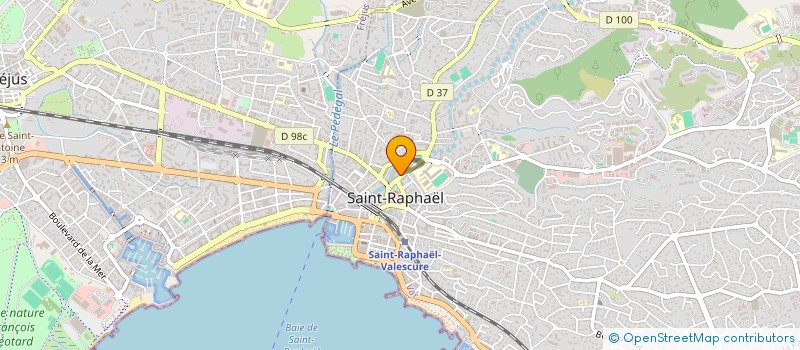 localisation de l'entreprise MONSIEUR MATHIEU AGUESSE à SAINT-RAPHAEL