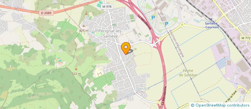 localisation de l'entreprise MONSIEUR MATHIEU AIRAULT  PERIGNAT-LES-SARLIEVE