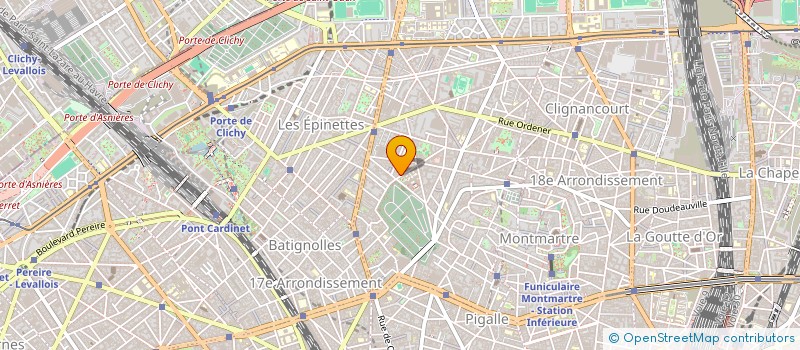 localisation de l'entreprise MONSIEUR MATHIEU ALLAUME  PARIS