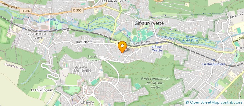 localisation de l'entreprise MONSIEUR MATHIEU ALLIE  GIF-SUR-YVETTE