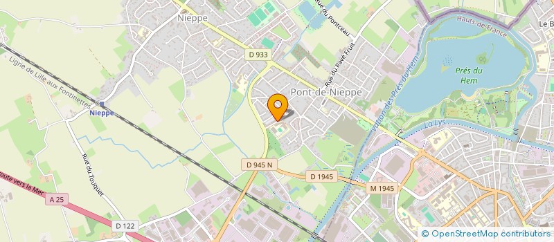 localisation de l'entreprise MONSIEUR MATHIEU ALOSTERY  NIEPPE