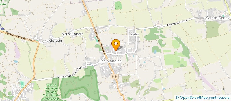 localisation de l'entreprise MONSIEUR MATHIEU ALPHONSE à PETIT-CANAL