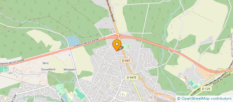 localisation de l'entreprise MONSIEUR MATHIEU ALVES  SAINT-PAUL-LES-DAX