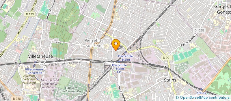 localisation de l'entreprise MONSIEUR MATHIEU AMAH à PIERREFITTE-SUR-SEINE