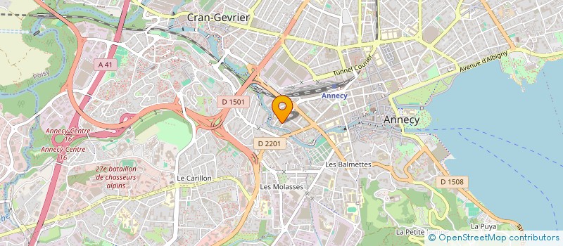 localisation de l'entreprise MONSIEUR MATHIEU AMMARI  ANNECY