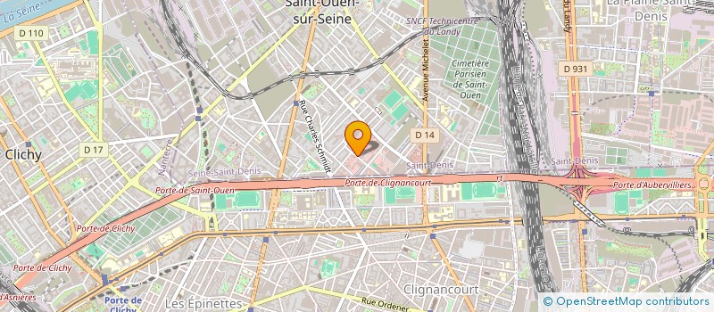 localisation de l'entreprise MONSIEUR MATHIEU ANDRE SILVA HOFF à SAINT-OUEN-SUR-SEINE