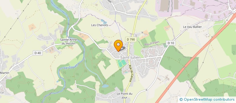 localisation de l'entreprise MONSIEUR MATHIEU ANDRIEUX à SAINT-JULIEN