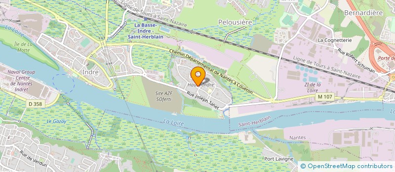 localisation de l'entreprise MONSIEUR MATHIEU ANGELAUD  INDRE