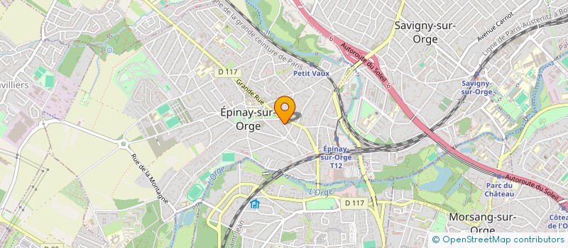 localisation de l'entreprise MONSIEUR MATHIEU ANGELINI à EPINAY-SUR-ORGE