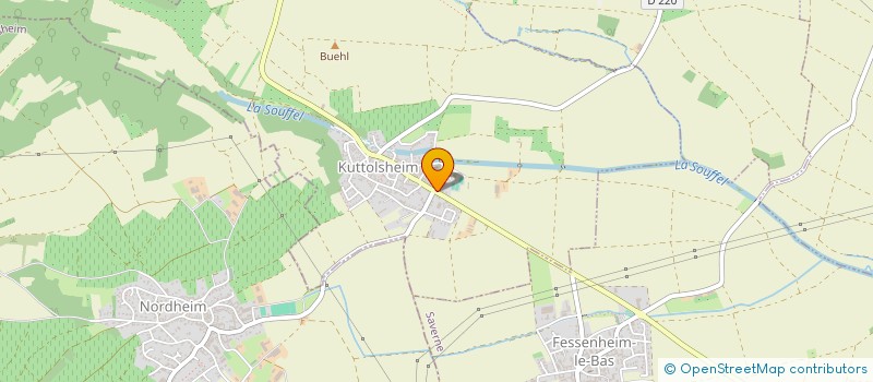 localisation de l'entreprise MONSIEUR MATHIEU ANTONI  WASSELONNE