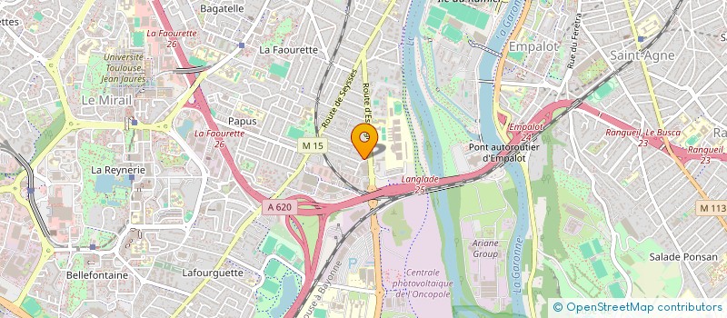 localisation de l'entreprise MONSIEUR MATHIEU AOUSTIN à TOULOUSE