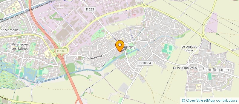 localisation de l'entreprise MONSIEUR MATHIEU ARAUD  PERIGNY