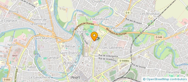 localisation de l'entreprise MONSIEUR MATHIEU ARDIL à NIORT