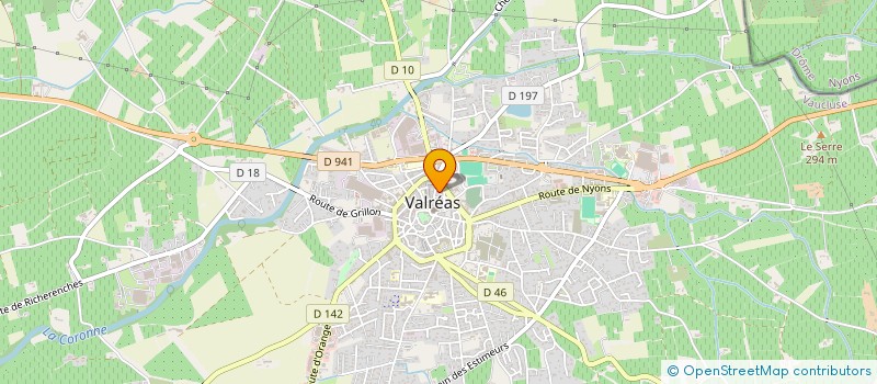 localisation de l'entreprise MONSIEUR MATHIEU ARNAUD à VALREAS