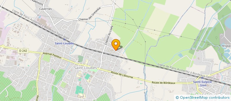 localisation de l'entreprise MONSIEUR MATHIEU ARNOULT  SAINT-LOUBES