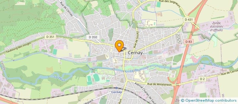 localisation de l'entreprise MONSIEUR MATHIEU ARNU à CERNAY