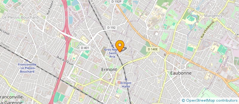 localisation de l'entreprise MONSIEUR MATHIEU AUCHER à ERMONT