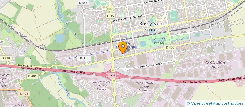 localisation de l'entreprise MONSIEUR MATHIEU AUFFRAY  NEUFMOUTIERS-EN-BRIE