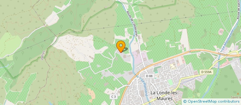 localisation de l'entreprise MONSIEUR MATHIEU AULEZY à LA LONDE-LES-MAURES