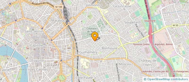 localisation de l'entreprise MONSIEUR MATHIEU AURY à TOULOUSE