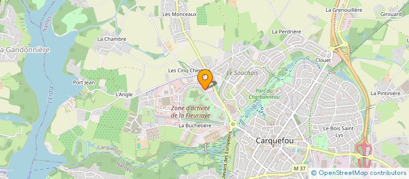 localisation de l'entreprise MONSIEUR MATHIEU AUTIN à CARQUEFOU