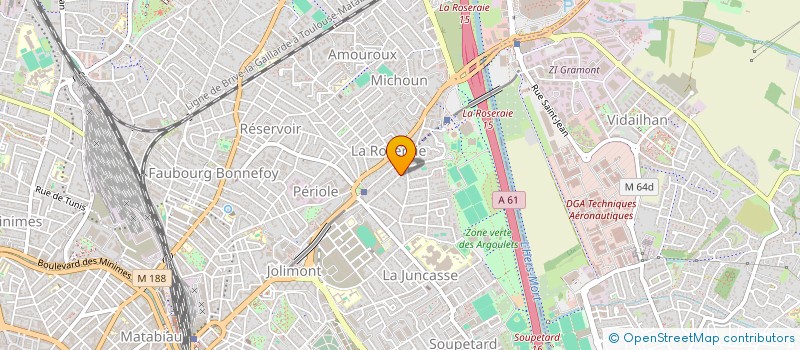 localisation de l'entreprise MONSIEUR MATHIEU AVERSENQ à TOULOUSE