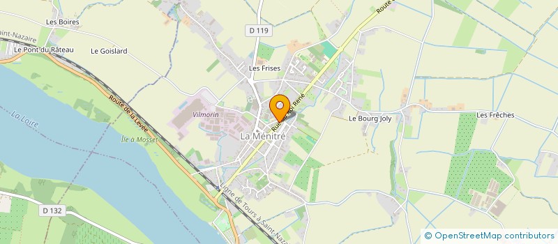 localisation de l'entreprise MONSIEUR MATHIEU AVRILLAUD à LA MENITRE