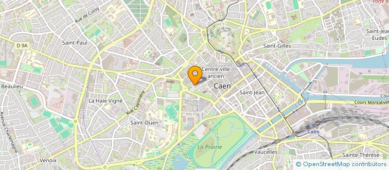 localisation de l'entreprise MONSIEUR MATHIEU BAELE à CAEN