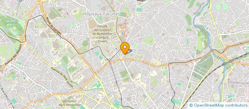 localisation de l'entreprise MONSIEUR MATHIEU BALIN à MONTPELLIER
