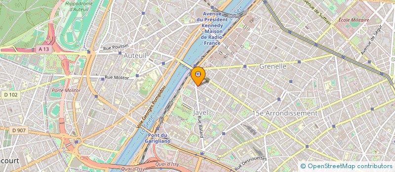 localisation de l'entreprise MONSIEUR MATHIEU BANINI  PARIS