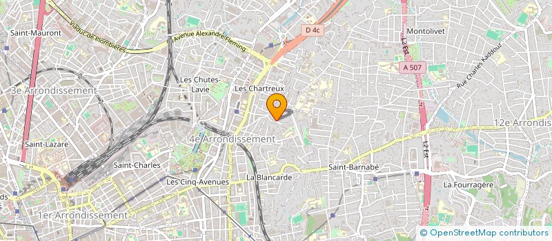 localisation de l'entreprise MONSIEUR MATHIEU BARBOSA à MARSEILLE