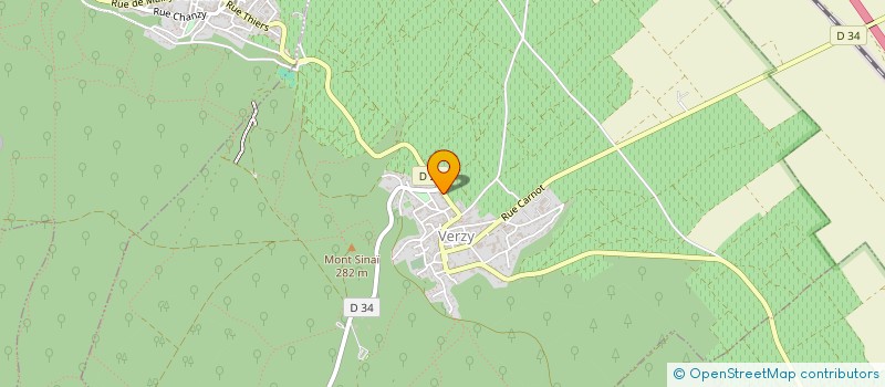 localisation de l'entreprise MONSIEUR MATHIEU BARD  VERZY