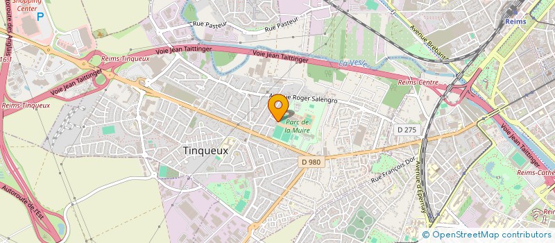 localisation de l'entreprise MONSIEUR MATHIEU BASSERY  TINQUEUX