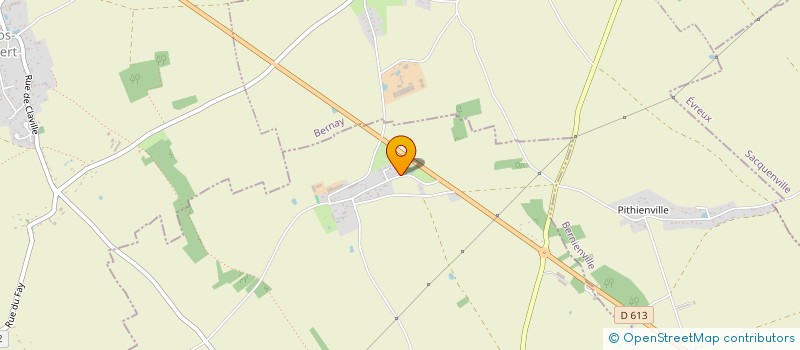 localisation de l'entreprise MONSIEUR MATHIEU BASSET  CLAVILLE