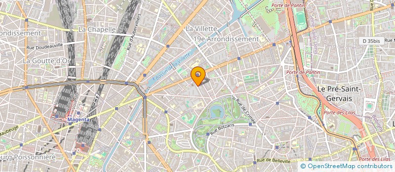 localisation de l'entreprise MONSIEUR MATHIEU BASTIDE  PARIS