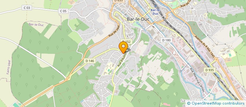 localisation de l'entreprise MONSIEUR MATHIEU BAUDEMONT à BAR-LE-DUC