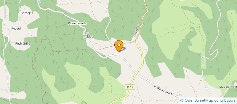 localisation de l'entreprise MONSIEUR MATHIEU BAUDRY  SAINT-JEAN-DE-LAUR