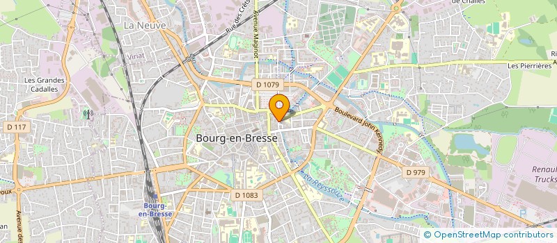 localisation de l'entreprise MONSIEUR MATHIEU BAZIN  BOURG-EN-BRESSE